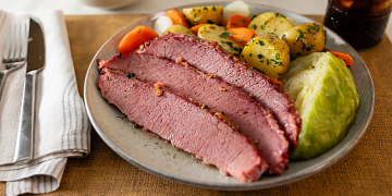 Corned Beef with Cabbage and Potatoes